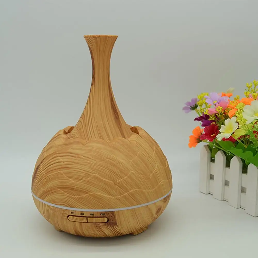 light wood grain Увлажнители для древесины, ароматерапевтические машины, светодиодный, безводный, автоматическое отключение, увлажнители - Цвет: light wood grain