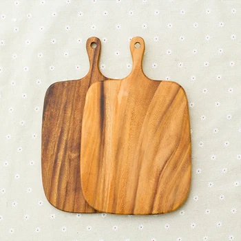 

1 Pcs Black walnut sushi plate chopping block bread board pizza cutting board chopping board pallet all solid wood patchwork