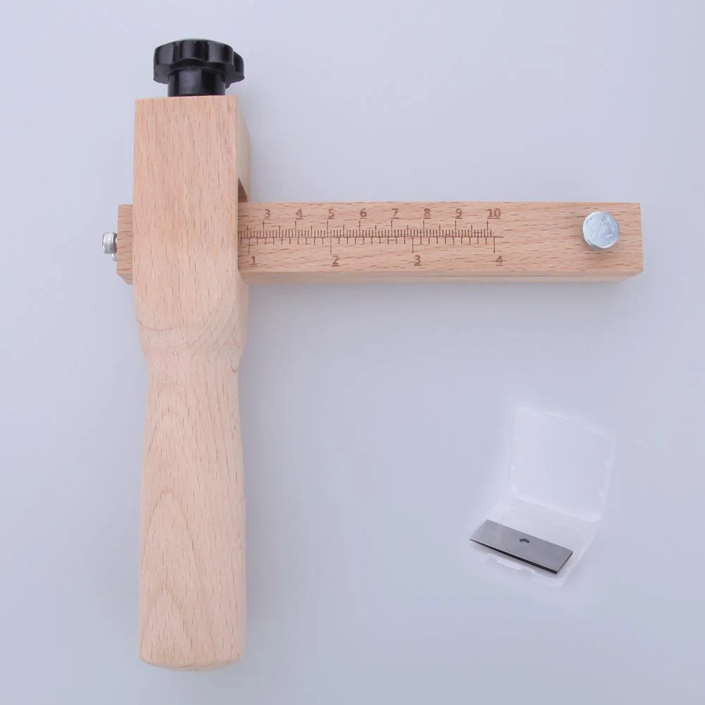 Adjustable Wood Craft Strip& Strap Belt Cutter Leather Hand Cutting Tool DIY