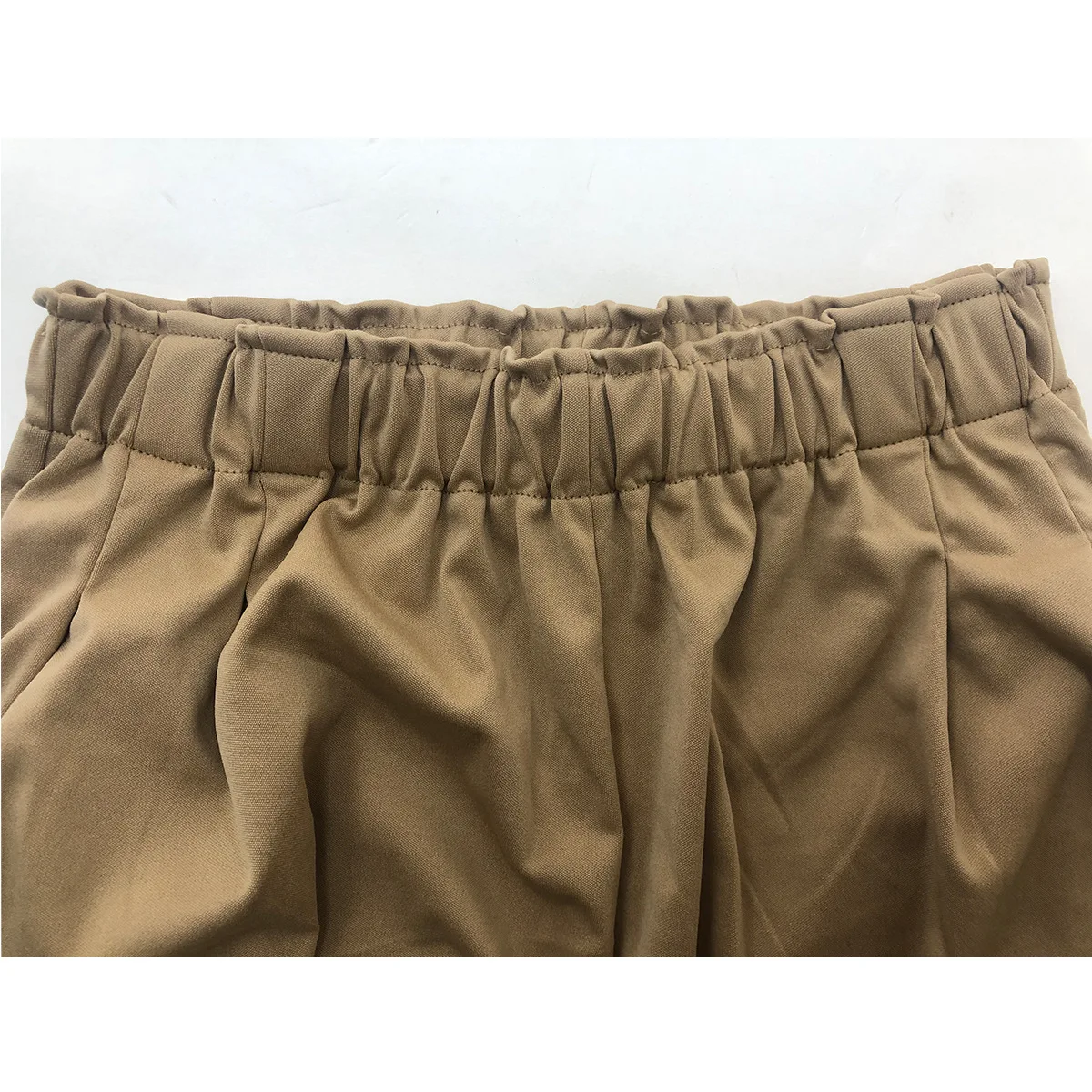 nike pro shorts RMSFE 2021 Women Solid Color Elastic Belt Pocket Fashion Loose Capri Pants Middle Pants Casual Pants Shorts gymshark shorts