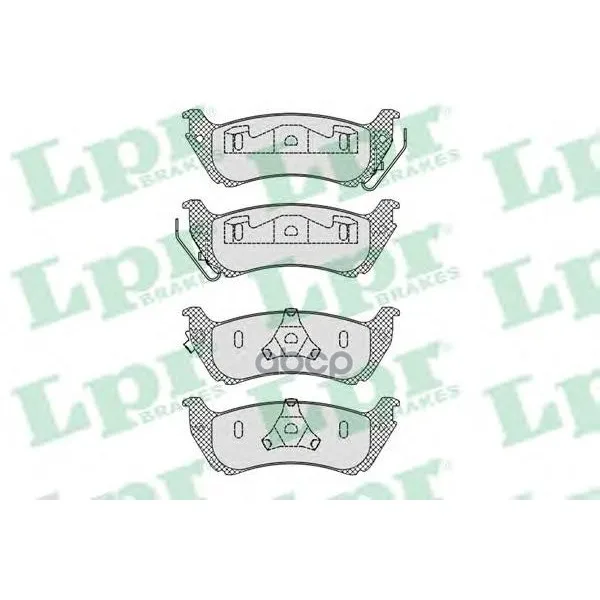 Колодки Тормозные Mercedes W163 Ml 230-500 98-05 Задние Lpr 05p1065 Lpr арт. 05P1065