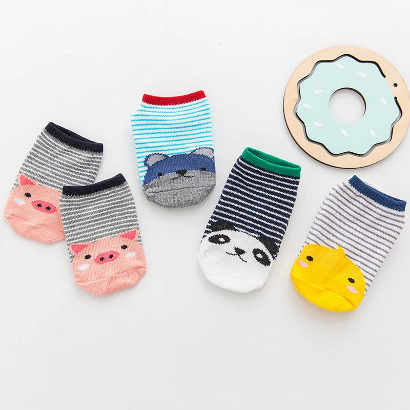 

New Cute Cartoon Infant Baby Socks Children's Baby Gift Non-slip Socks For Babies Floor Socks Cotton Child Ankle Home Slippers
