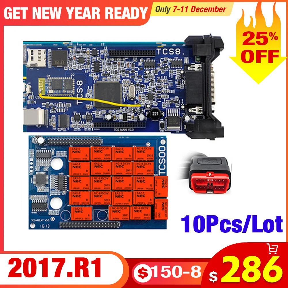10 шт./лот CDP TCS OBD2 Bluetooth 2016 00 программное обеспечение keygen диагностический