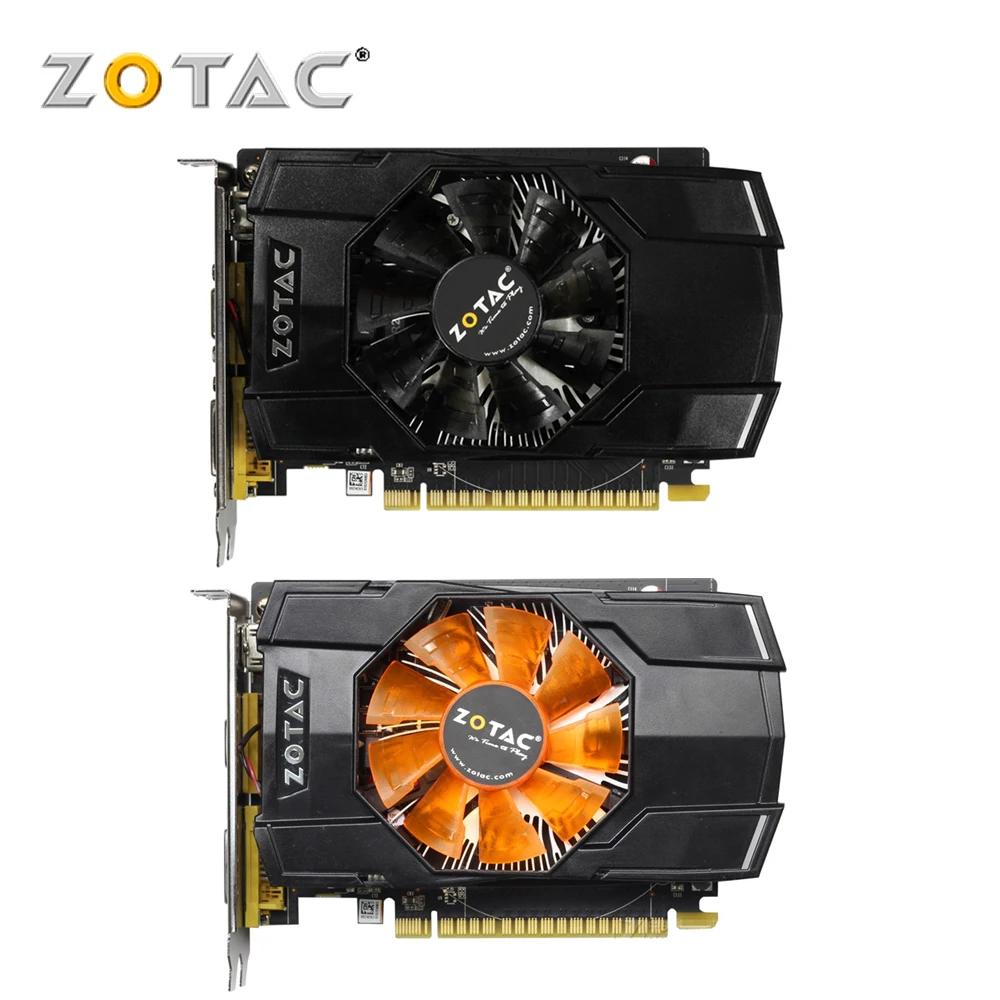 Видеокарта ZOTAC GeForce GTX 750 Ti 1 Гб бит GDDR5 1GD5 графические карты для nVIDIA оригинальная