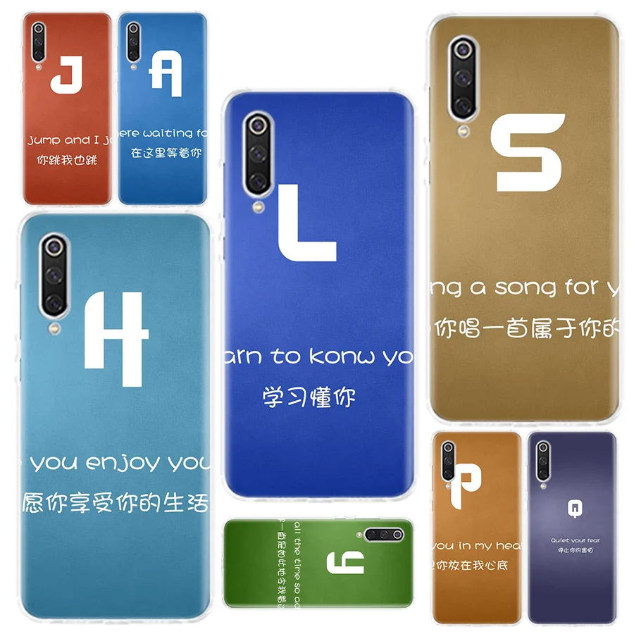 

Erilles Phone Case Language For Xiaomi Redmi Note 8 7 7S 7A 6 S2 GO K20 Pro + 6A Mi 6X 5X A1 CC 9 8 Soft Cover Phone Shell