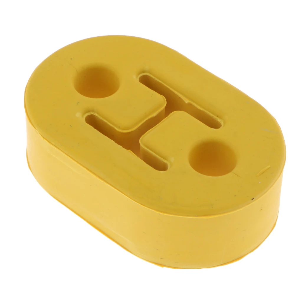 Универсальный Полиуретановый Глушитель выхлопная вешалка вешалки 1 шт. желтый 10,5 мм