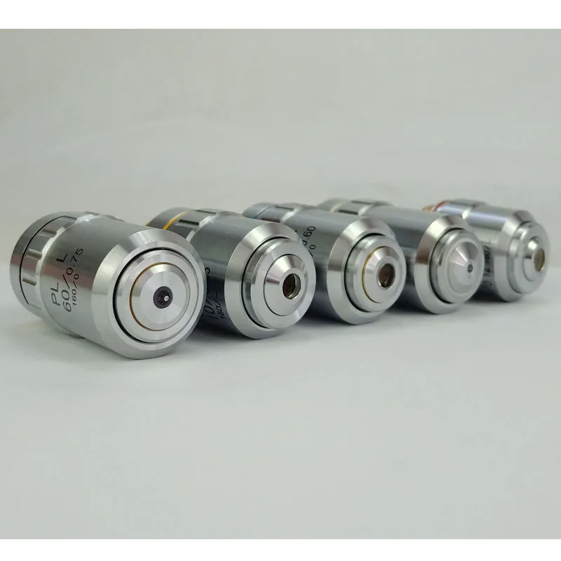 US $41.40 Microscope Long Working Distance Flat Field Chromatic Aberration Objective Lens