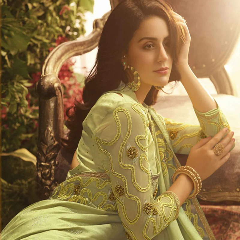 8 цветов Высококачественный традиционный индийский сари женский красивый этнический повседневный костюм с принтом