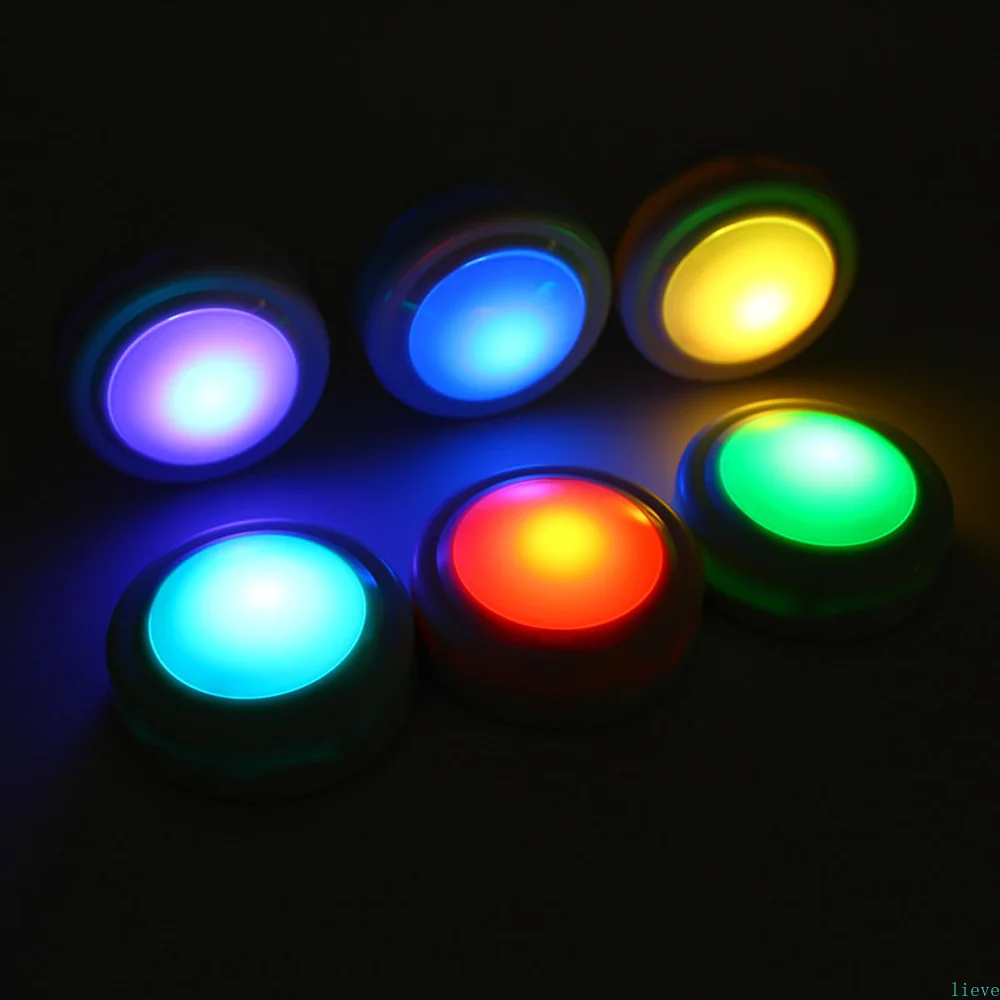Wireless Remote Control Color LED Light Dimmable Battery Night Suitable For Room Staircase Environment BedroomOffice | Компьютеры и