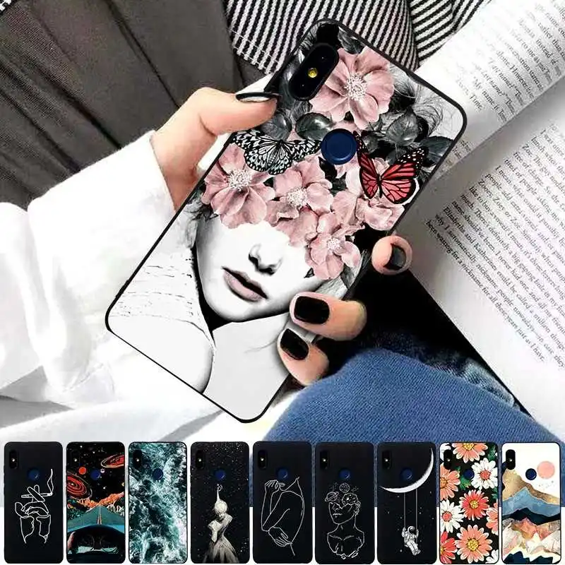 

Fashion YJ Pattern Soft TPU 5.99"For Xiaomi Redmi Note 5 Case For Redmi Note 5 Pro Cell Phone Case Cover