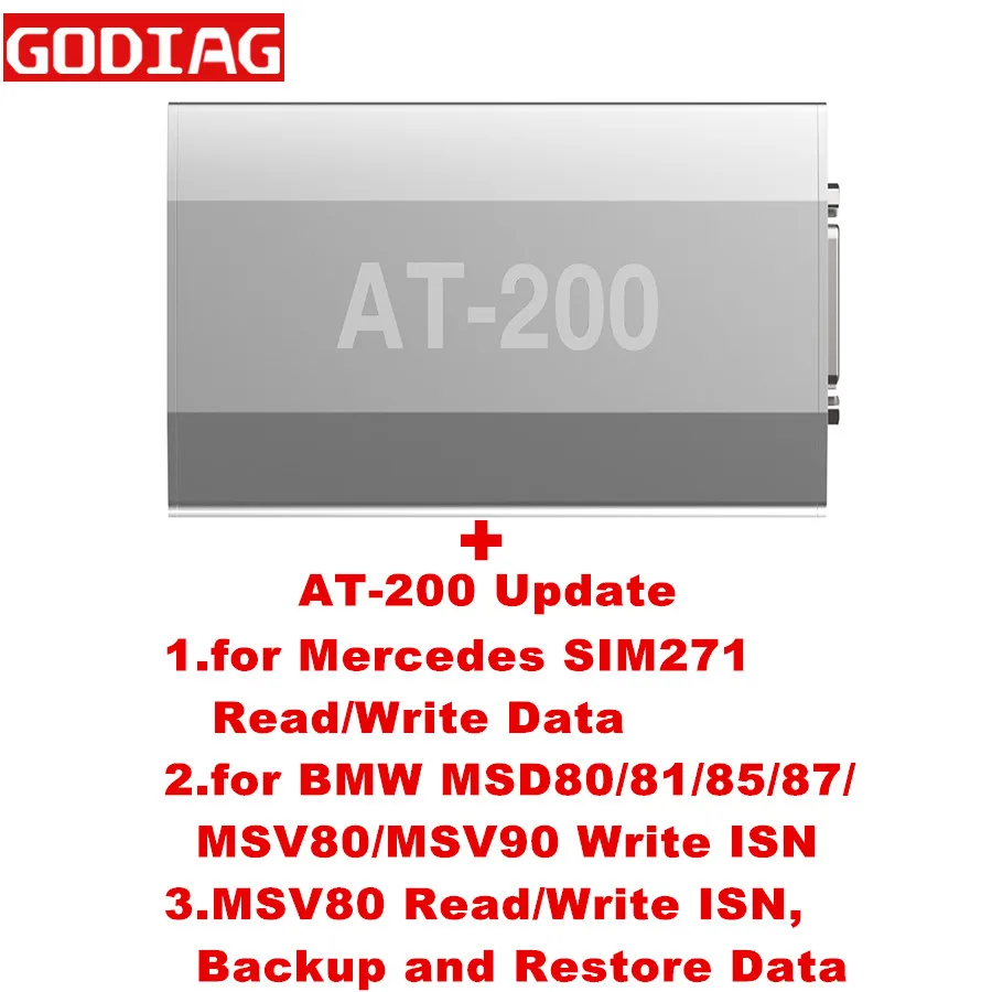 V1.7.0 CGDI для BMW AT-200 AT200 ECU Считывание данных программатор письма и сканер ISN OBD MSV90