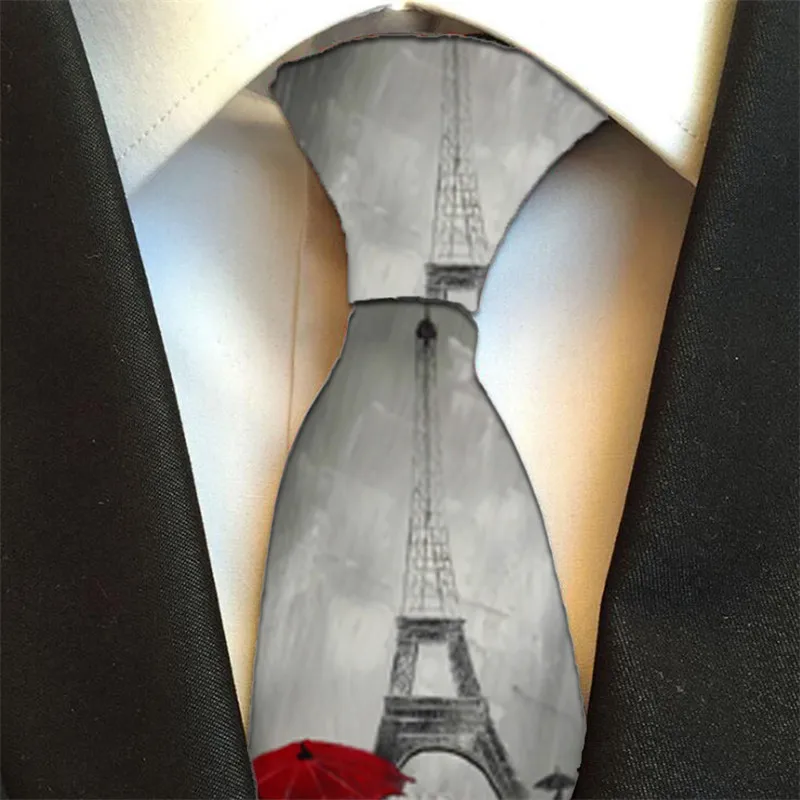 Мужской галстук 8 см забавный мужской s Модный Harajuku галстуки с принтами Gravata Bowtie мужское свадебное платье рубашка с завязками аксессуары 8S-LD48