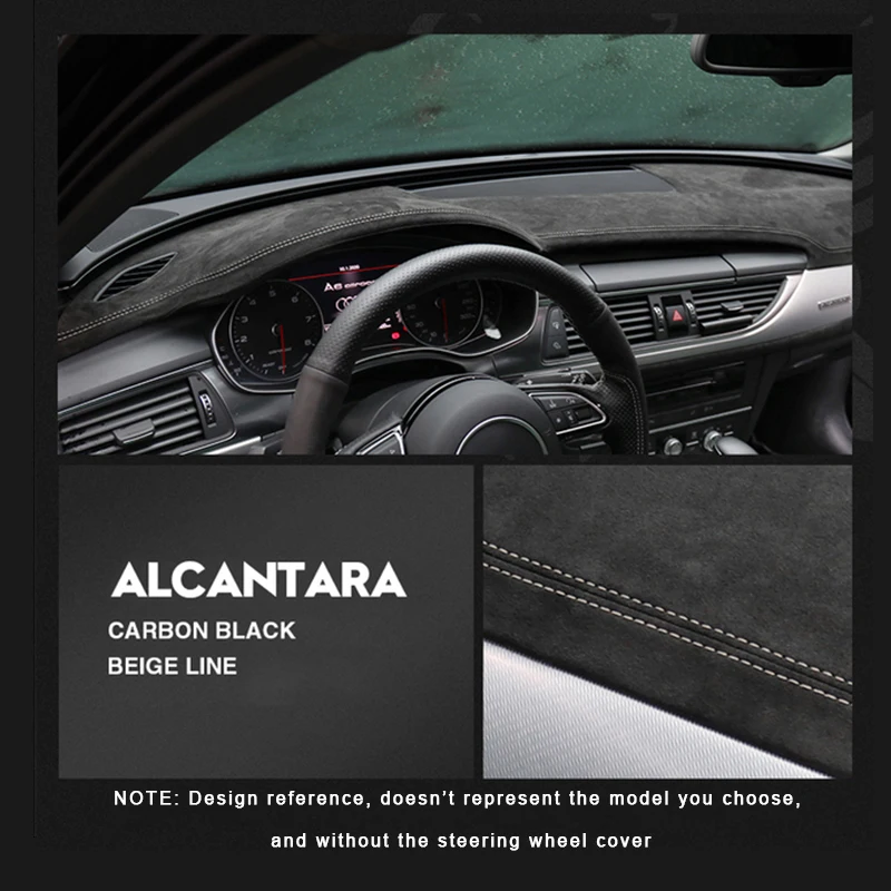 DIY Alcantara Car Dashboard Wrap for Volkswagen VW CC Alltrack Magotan  2015-2016