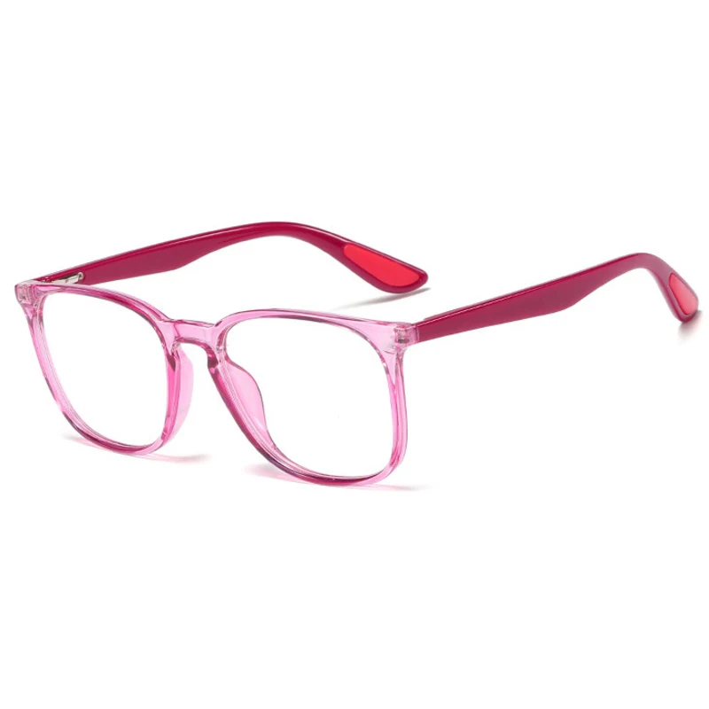 KEHU модные квадратные очки для женщин новые сверхлегкие очки оправа нерецептурные очки женские путешествия УФ очки KE69 - Цвет оправы: C5 Pink Frame