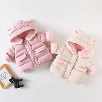 

Menoea Baby Girls Winter Parkas 2020 Kids Girl Cartoon Down Coats Baby Thicken Warm Clothes Outerwear baby girl winter coat