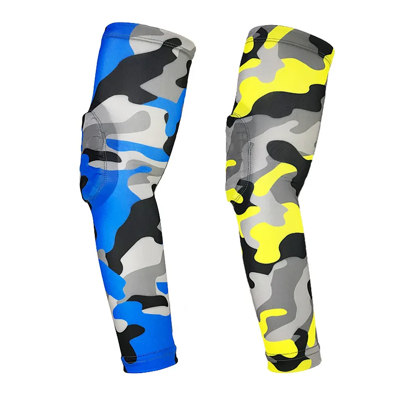 

1PCS Sport Honeycomb Elbow Pads Sleeve Crashproof Basketball Tennis Elbow Protector Padded Support Arm Guard Brace Cycling Gym