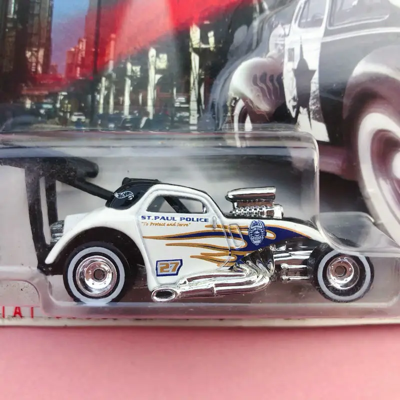 Hot Wheels Secret Code Series Fiat 500C NHRA Race Car - Global