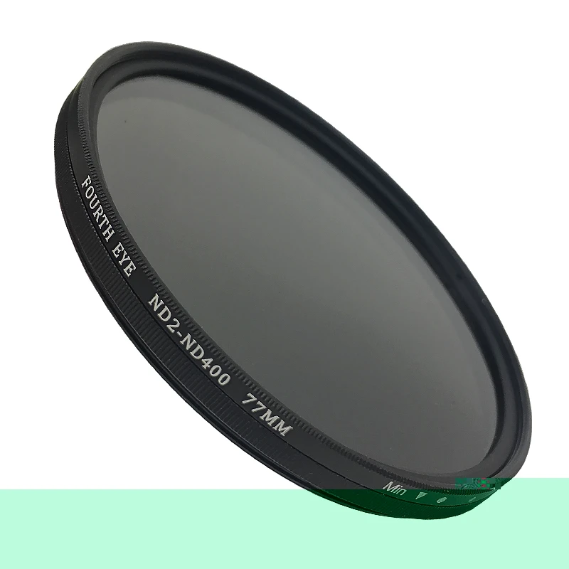 

Fourth Eye Slim Fader ND Filter ND2 To ND400 All-In-One Variable ND Filter