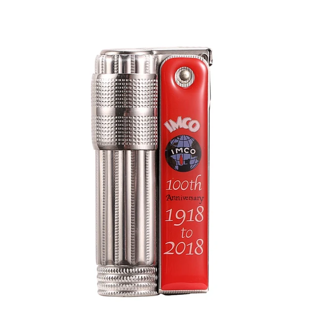 NEW (1918 to 2018) IMCO Flint Gasoline Lighter 100th Anniversary Nostalgic Limited Edition Cigarette Series (1918 to 2018) 3