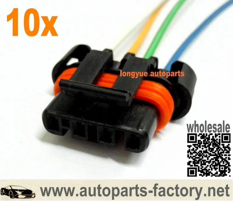 

Longyue 10 шт. Штекерный разъем генератора для DELCO/GM CS130D, AD230, AD237 и AD244