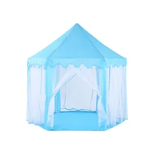 Настраиваемый крест-граница шестиугольная Принцесса замок Марля детская палатка игровая комната игрушечный дом Горячая анти-москитная сетка