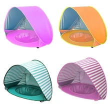 Пляжный бассейн пластиковый брезент поддержка Лоскутная Складная с тентом круглый не надувать бассейн мяч бассейн игрушка бассейн