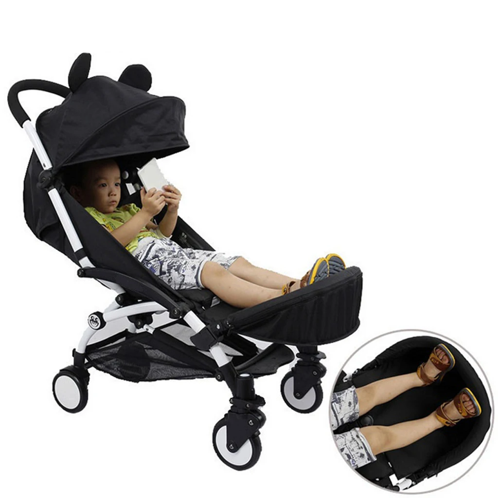  Adjustable Comfortable Baby Cart Fittings Foot Bracket Stroller Foot Rest and Handrail Baby Strolle