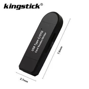 

SD Card Reader USB C Card Reader 3 In 1 USB 2.0 TF/Mirco SD Smart Memory Card Reader Type C OTG Flash Drive Cardreader Adapter