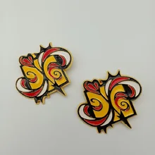 

Anime New SK8 The Infinity S Logo Badges Brooches Langa Reki Miya Cosplay Pins Brooches for Women Men Lapel Pin Jewelry Gifts