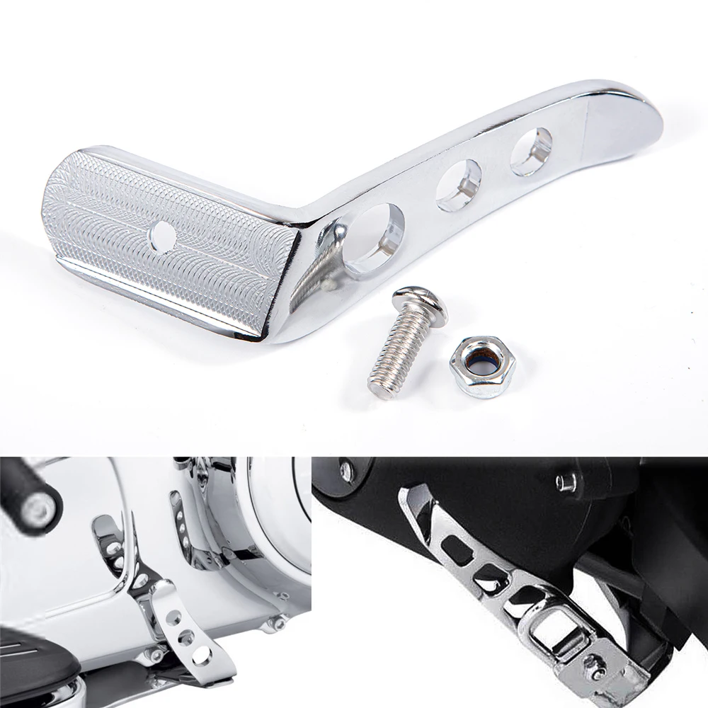 Stand Kickstand Extension Kit Foot Pedal Support For Harley Touring