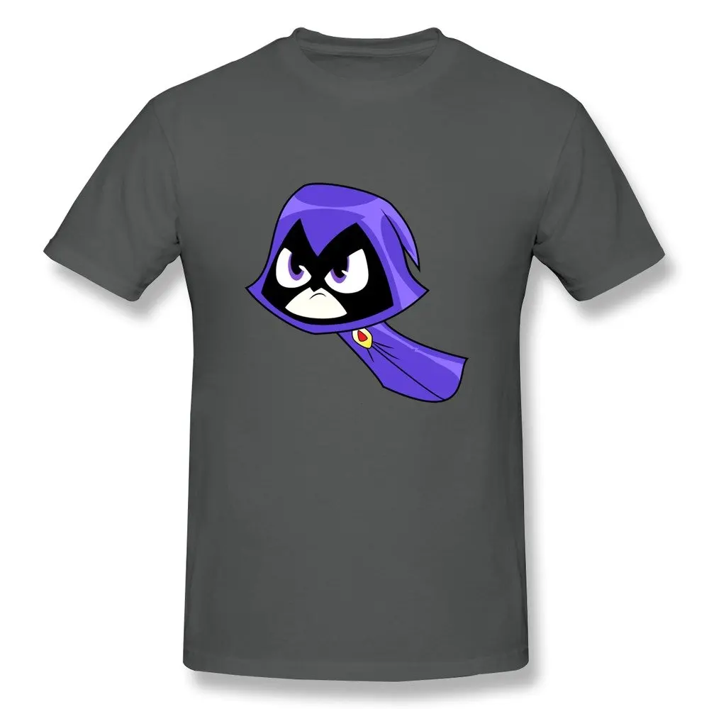 

Custom Short Sleeve Swag Teen Titans Go Raven Men T Shirt Hot Cheap Men'S