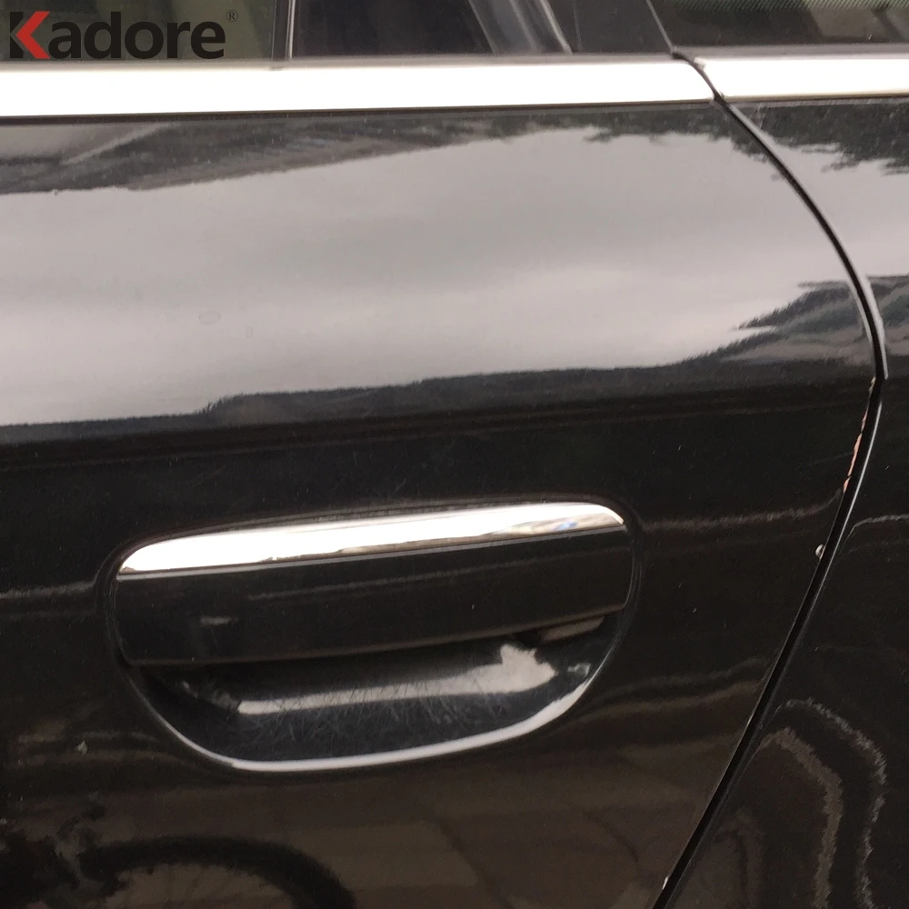 Накладка на дверные ручки для Audi A6 C6 2004 2005 2006 2007 2008 2009 2010 2011 Декоративные Чехлы