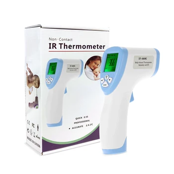 

Thermometer Temperature Measurement Digital LCD Non-contact IR Infrared Thermometer Forehead Data Hold Function