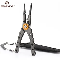 Fishing Tools Line Cutter Fishing Pliers Multifunctional Knot Aluminum Alloy Scissors Hook Remover 150g 20CM Fishing Equipment