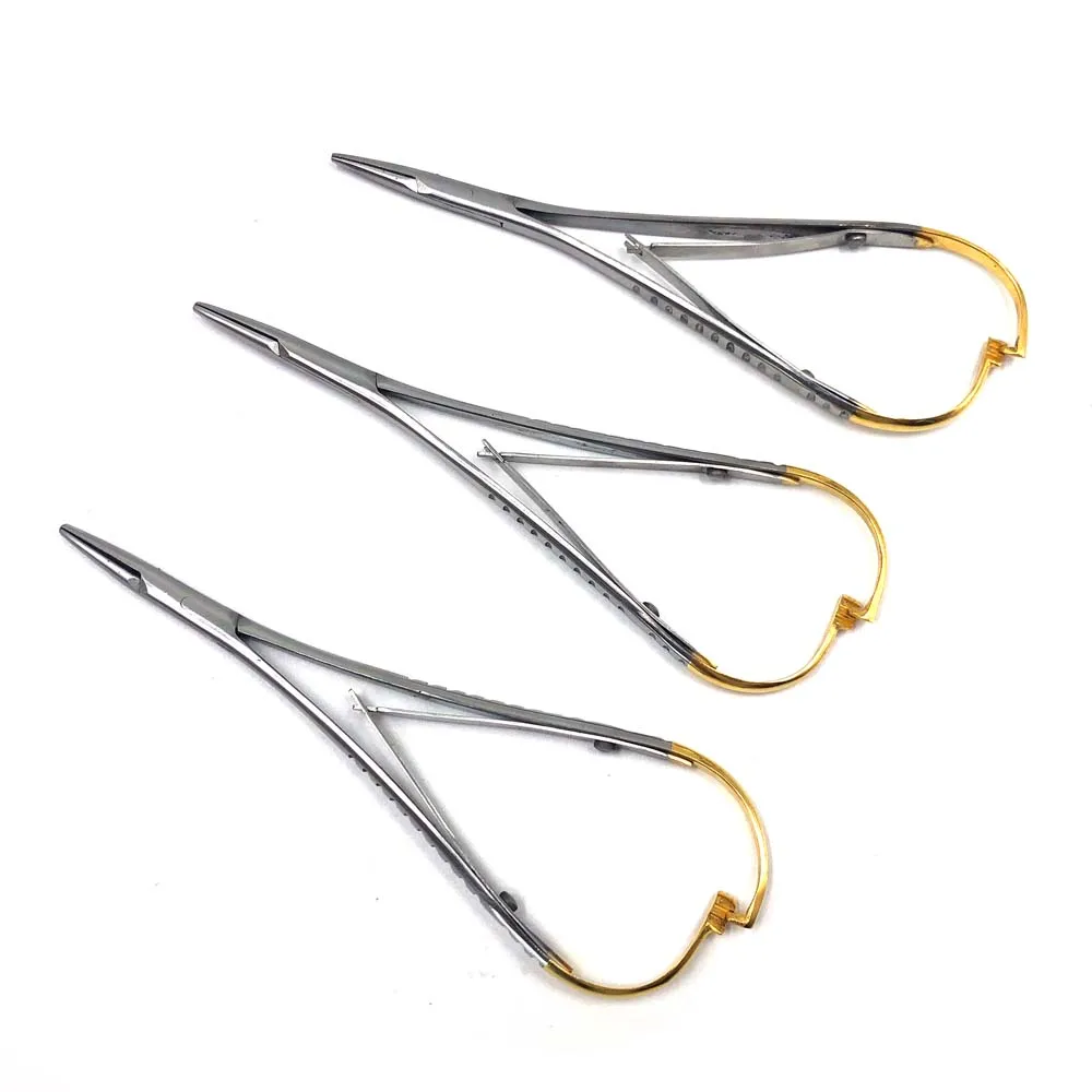 

Dental Needle Holder Standard 14cm Straight Forceps Plier Surgical Orthodontic Tweezer Instrument Dentistry Product