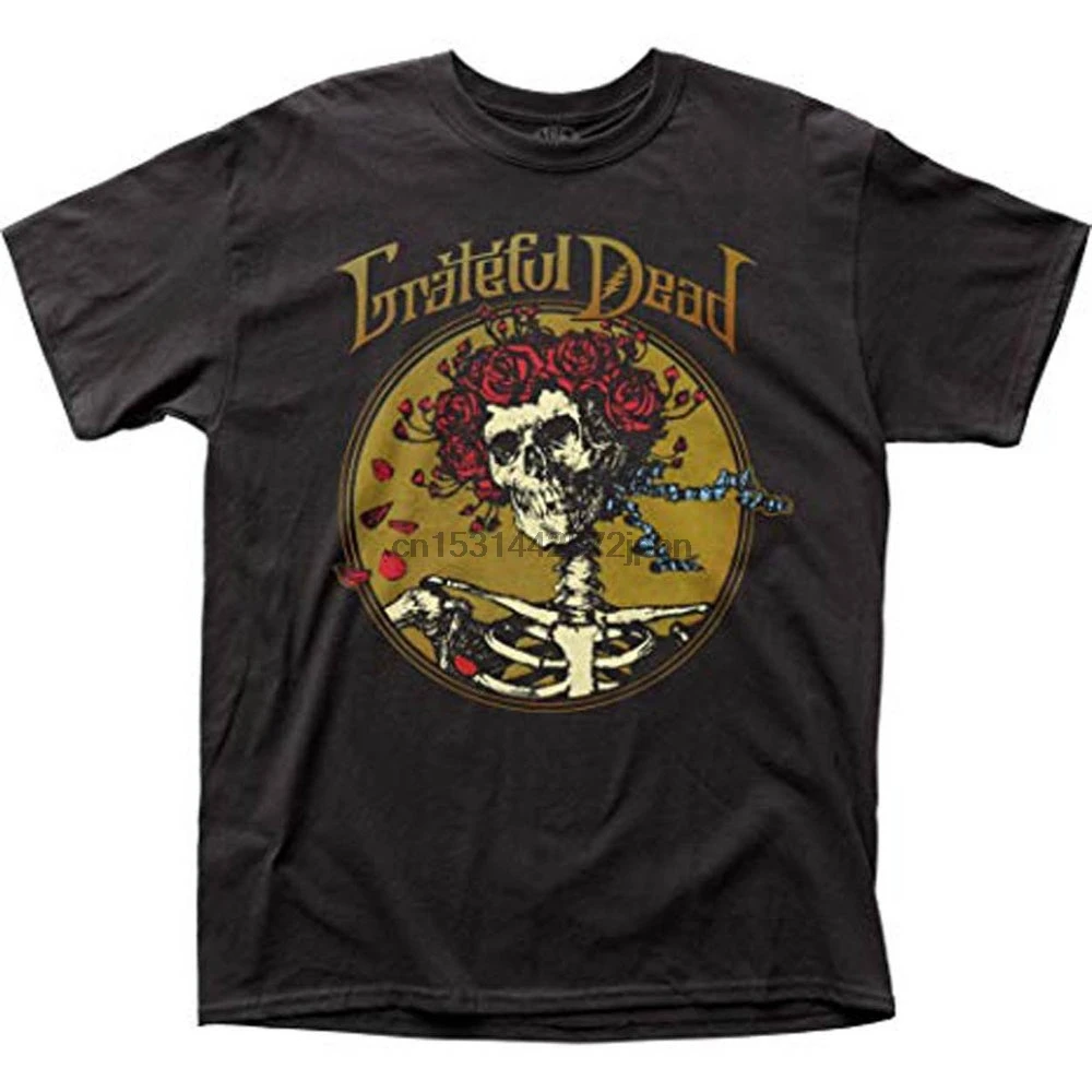 Grateful Dead Мужская Винтажная Футболка Bertha Skull |