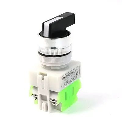

AC 660V 10A 1NO SPST 2 Position Rotary Selector Latching Button Switch