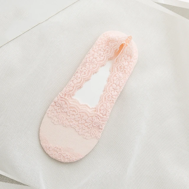 5 pair Summer women socks slippers non-slip breathable lace lace invisible socks sexy non-slip cool thin socks fashion socks 3