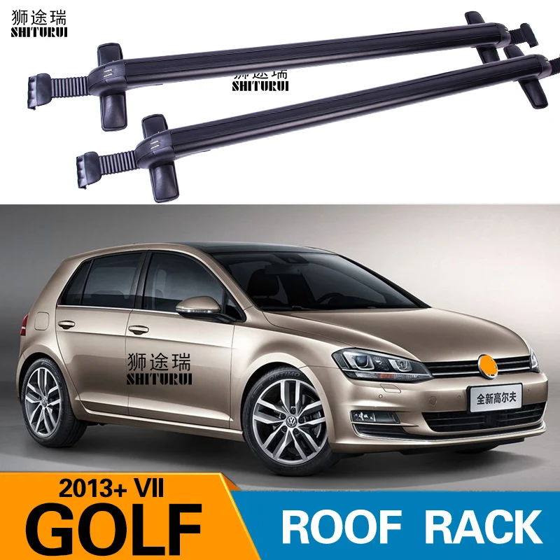Кровельные рейки 2 шт. для VOLKSWAGEN GOLF 6 7 R MK.VII TDI 2013 + 2017 2018 боковые из алюминиевого