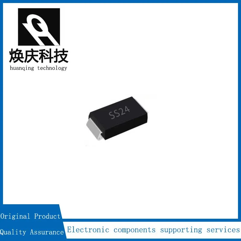 50 шт. диод Шоттки SS24 2A 40V SMA SR240 DO-214AC SMD новый и оригинальный аутентичный |