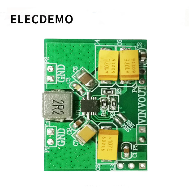 

TPS63020 module Automatic Buck-Boost Power Module Board 2.5V 3.3V 4.2V 5V Lithium Battery Low Ripple