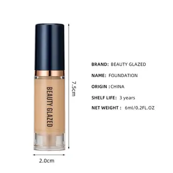 6 Colors Liquid Concealer Full Cover Makeup Face Corrector Cream Moisturizer Whitening Makeup Finish Women Beauty Cosmetic TSLM1 4 6 Colors Liquid Concealer Full Cover Makeup Face Corrector Cream Moisturizer Whitening Makeup Finish Women