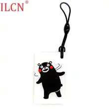 UID S50 1K 13,56 Mhz MF RFID NFC перезаписываемая карта записываемая IC брелок-карточка мультфильм брелок цепочки для ключей, бирки Быстрая 1 шт