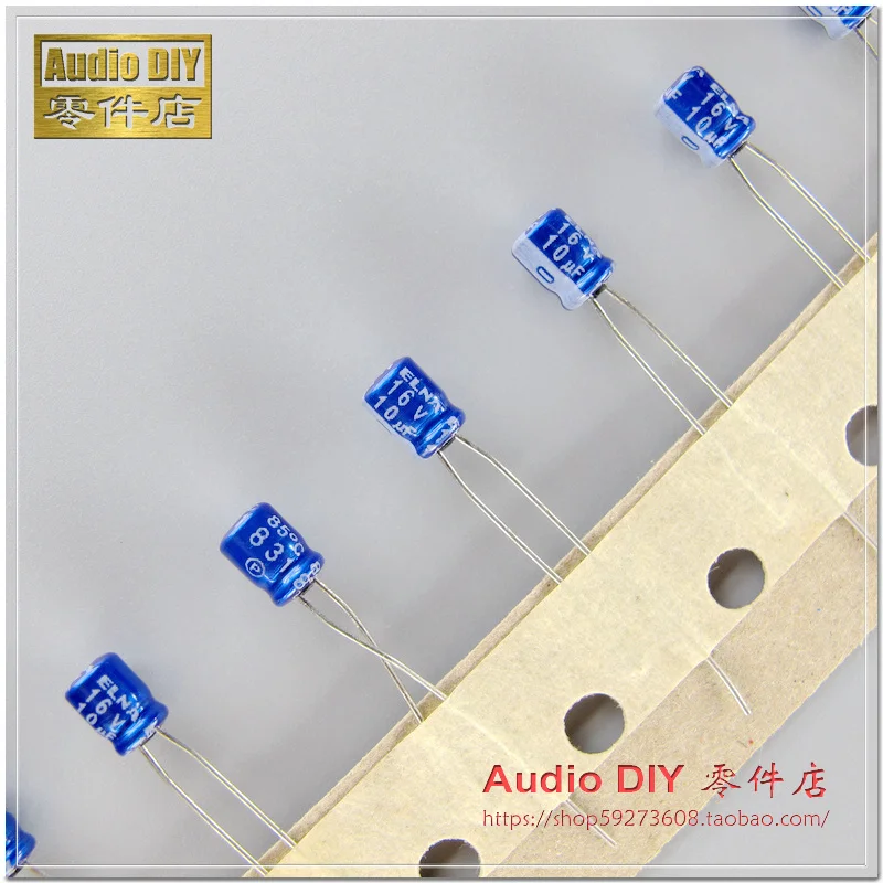 Free Shipping 20pcs/50pcs ELNA Blue Robe RC3 series 10uF/16V 4*5 ultra-small electrolytic capacitors with original box packaging |