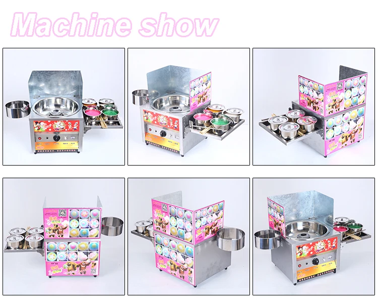 Free shipping Commercial Cotton Candy Floss Maker Machine /Gas Cotton Candy Machine/Candy Floss Machine