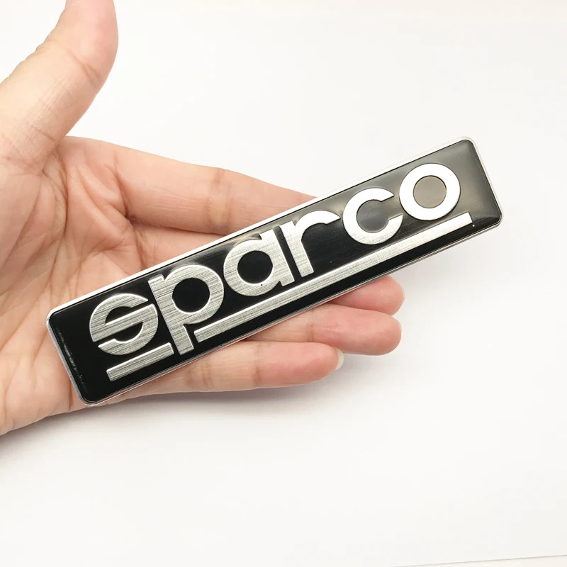 Автомобильный Стайлинг 3D алюминиевый значок эмблема Для Sparco автомобильные
