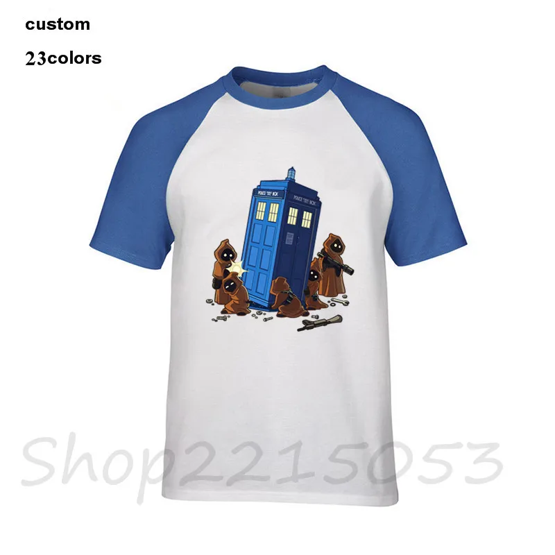 Found Some Spare Parts Doctor Who Jawa Mashup Movie Star TARDIS Wars friends TV Men game tshirts stranger things t-shirt t shirt | Мужская