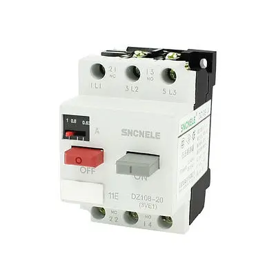 

DZ108-20 1NO 1NC Moulded Case Motor Protection Circuit Breaker