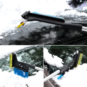 

Multifunctional Snow shovel Car Brush Removal Tool Telescopic Sweeping