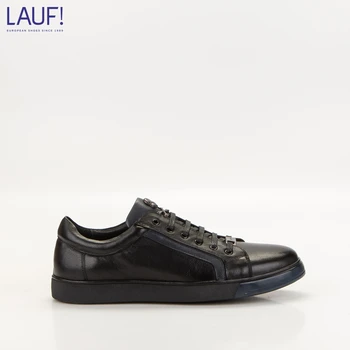 

Men's sneakers 31937 Black, Lauf!, genuine leather